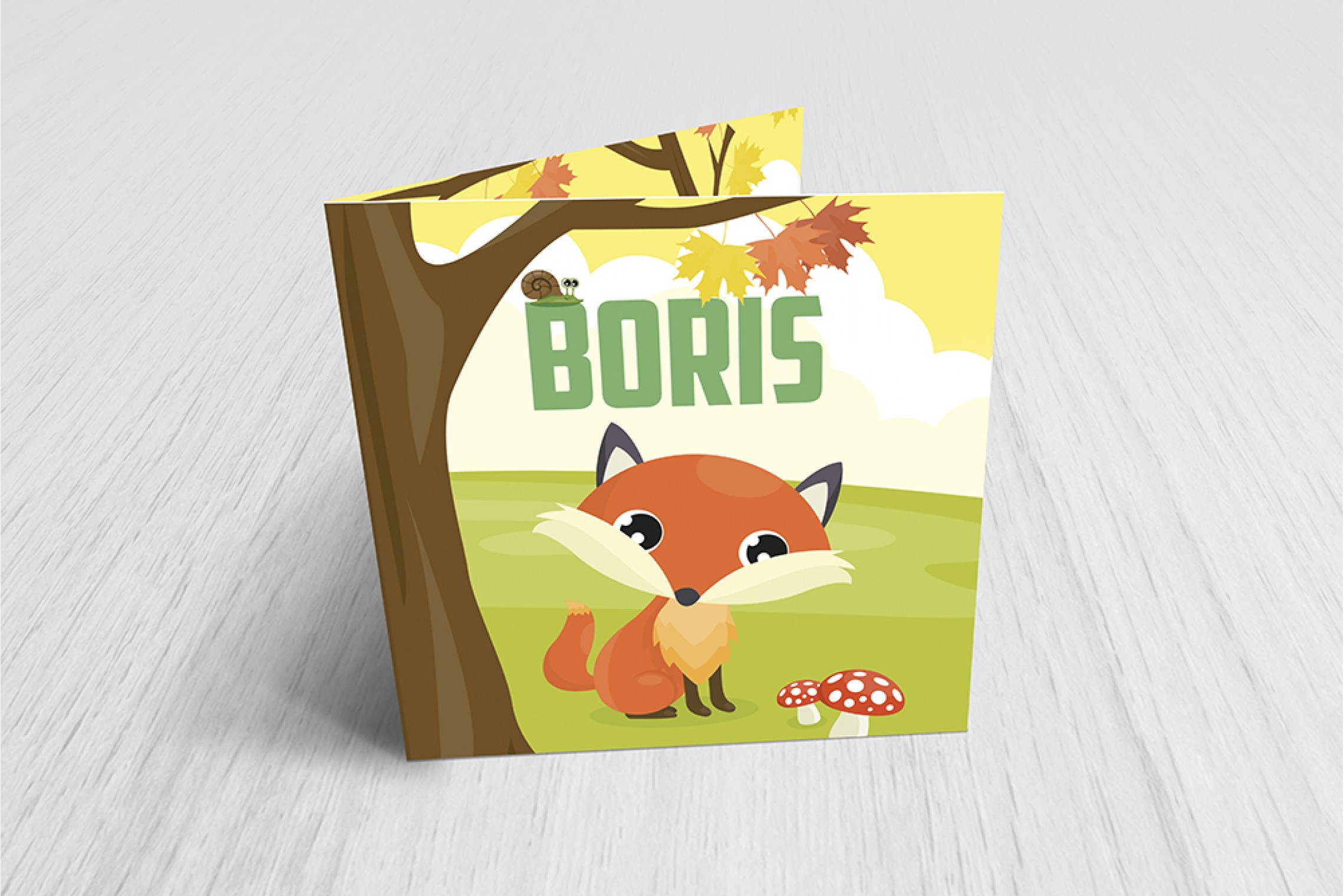 Schattig Herfst Vosje
